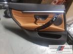 BMW 4er F36 gran coupe Deurpaneel links achter Bruin leder, Gebruikt, -, -, Ophalen of Verzenden