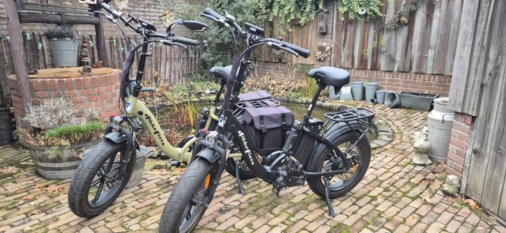 2 elektrische vouwfietsen met lage instap, Fietsen en Brommers, Elektrische fietsen, Gebruikt, Overige merken, Minder dan 47 cm
