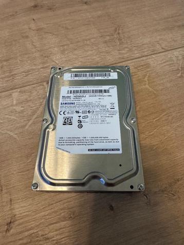 Samsung 500 GB HDD beschikbaar voor biedingen