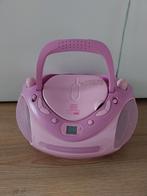 Roze radio cd speler tomtec, Ophalen of Verzenden, Zo goed als nieuw, Overige merken, Met radio