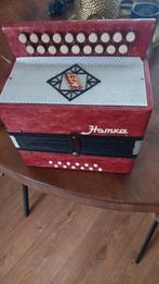 Te koop. Homka vintage accordeon., Muziek en Instrumenten, Accordeons, Ophalen of Verzenden, Zo goed als nieuw, 120-bas, Overige merken