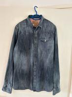 Heren overhemd, Kleding | Heren, Overhemden, Ophalen of Verzenden, Zo goed als nieuw, Grijs, Halswijdte 39/40 (M)