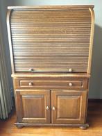 Oude Eikenhouten Rolbureau, Ophalen, Gebruikt, 100 tot 150 cm, Eikenhout