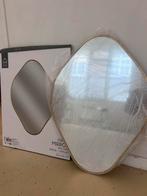 Spiegel - Organische Vorm - Goud - 44 x 60 CM ( 2 pieces), Minder dan 50 cm, Ophalen of Verzenden, Zo goed als nieuw, Minder dan 100 cm