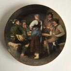 Lilien porselein Wilderer in der Sennhutte 1988 wandbord, Ophalen of Verzenden