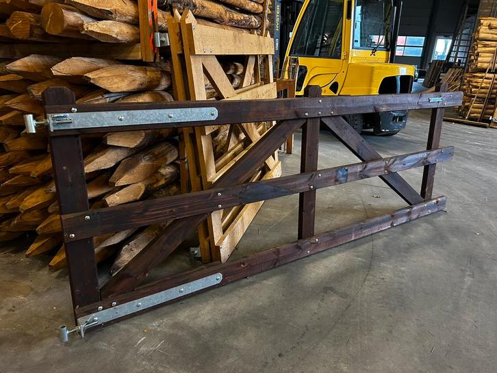 Houten poort, Doe-het-zelf en Verbouw, Werkbanken, Nieuw, Ophalen