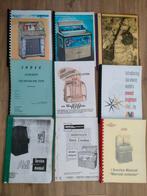 20  maunuals van jukeboxen en wallboxen, Verzamelen, Ophalen of Verzenden, Gebruikt, 1950 tot 1960, Overige merken