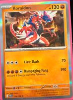 Koraidon Pokémonkaart - Scarlet & Violet, Ophalen of Verzenden, Nieuw, Losse kaart, Foil