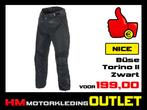 Textiel motorbroek Buse Torino II All-Season - Zwart - Büse, Info@huybersmotoren.nl, Heren, HM - Sale, NL
