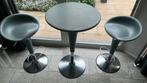 Magis Bombo bar tafel 2 barkrukken, stool blauw/grijs, Ophalen, Zo goed als nieuw, 90 cm of meer, In hoogte verstelbaar