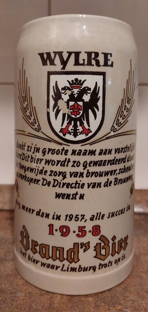 Brand bierpul 1958, Verzamelen, Biermerken, Gebruikt, Pul(len), Brand, Ophalen of Verzenden