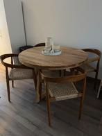Sklum Eettafel 120cm + 4 Stoelen, Ophalen of Verzenden