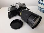 Minolta XG-M + Tokina AT-X 35-200mm f/3.5-4.5, Audio, Tv en Foto, Fotocamera's Analoog, Ophalen of Verzenden, Gebruikt, Spiegelreflex
