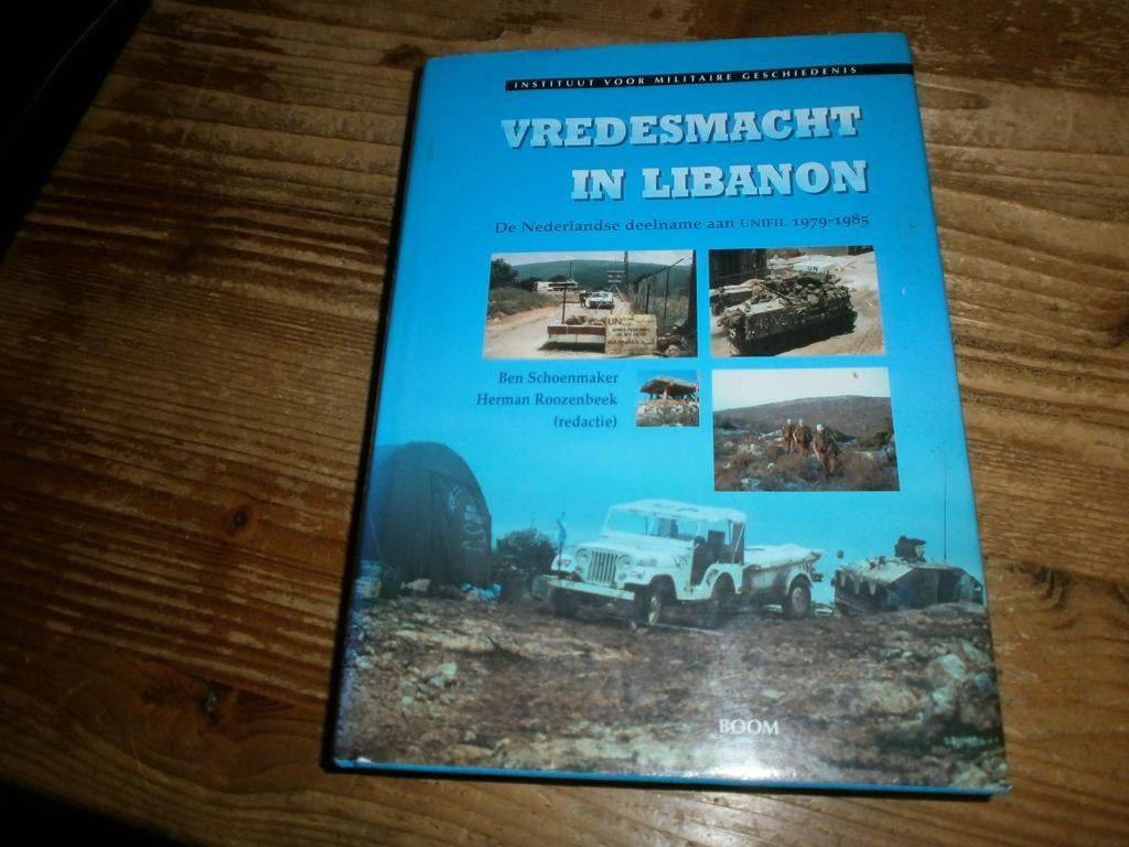 vredemacht in libanon UNFIL 1979-1985 met fotos vd inzet, Ophalen of Verzenden, Tweede Wereldoorlog, Nieuw, Overige onderwerpen