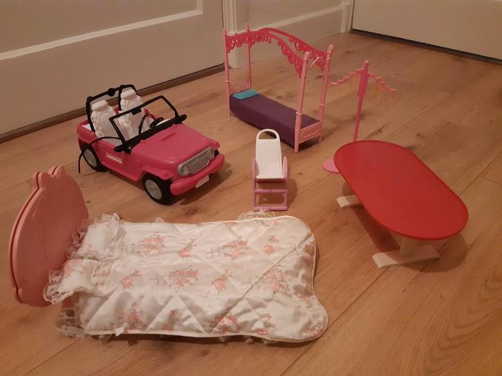 Barbie Spullen - Complete set!, Kinderen en Baby's, Speelgoed | Poppen, Gebruikt, Barbie, Ophalen of Verzenden