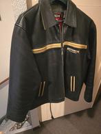 Leren jas heren, Ophalen, Zwart, Maat 56/58 (XL), Zo goed als nieuw