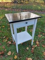 Leuk nachtkastje, sidetable of plantentafeltje, Ophalen, Gebruikt, Hout, Minder dan 45 cm