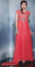 Peach Pink Party Dress, Kleding | Dames, Maat 42/44 (L), Nieuw, Ophalen of Verzenden, Roze