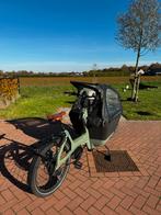 Lovens Bakfiets met GPS, Regenhuif & Hoes, Gebruikt, 3 kinderen, Elektrisch, Ophalen