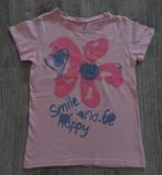 Roze t-shirt met bloem maat 128, Europe Kids, Meisje, Ophalen of Verzenden, Zo goed als nieuw