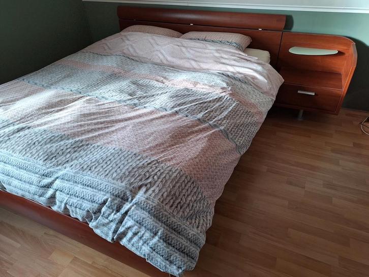 Tweepersoonsbed 160x200, Huis en Inrichting, Slaapkamer | Complete slaapkamers, Gebruikt, Tweepersoons, Ophalen