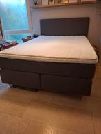 Nette boxspring Totaalbed 'Halland' 140x200 - matras: stevig, Ophalen, Gebruikt, 140 cm, Twijfelaar