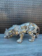 steampunk tijger 18hoog 40breed/Nieuw!, Ophalen of Verzenden, Nieuw, Dier