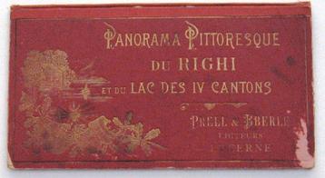 Righi et du Lac des IV Cantons [c1890] Leporello Zwitserland beschikbaar voor biedingen