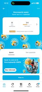 2e bioscoopkaartje gratis ah., Tickets en Kaartjes, Kortingen en Cadeaubonnen, Kortingsbon, Overige typen