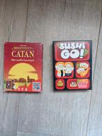 Catan kaartspel & Sushi Go, Ophalen of Verzenden, Gebruikt