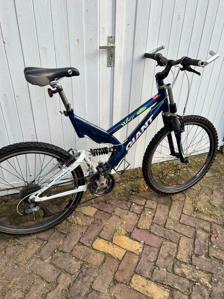 Leuke Giant mountainbike €50!!!!, Fietsen en Brommers, Fietsen | Mountainbikes en ATB, Gebruikt, Heren, Giant, 53 tot 57 cm, Fully