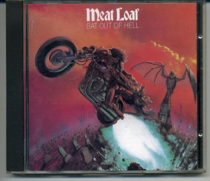 Meat Loaf – Bat Out Of Hell 7 nrs CD 1987 ZGAN, Cd's en Dvd's, Cd's | Rock, Zo goed als nieuw, Poprock, Ophalen of Verzenden