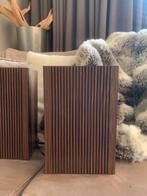 Mooie design geluidsspreker set van 2 Retro Vintage Speaker, Computers en Software, Pc speakers, Ophalen of Verzenden, Gebruikt