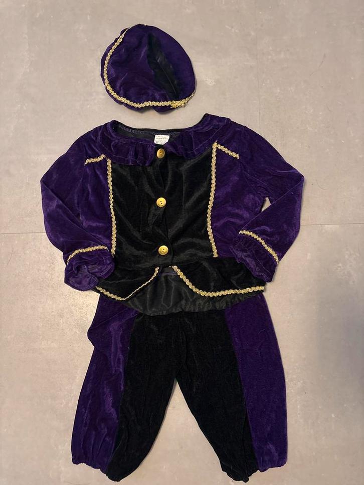 Zwarte Piet pak - Maat 6-8 jaar, Kinderen en Baby's, Carnavalskleding en Verkleedspullen, Zo goed als nieuw, Jongen of Meisje