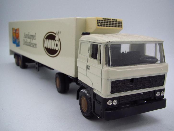 Lion car - DAF 3300 miniatuur '' Aviko '' 1:50, Hobby en Vrije tijd, Modelauto's | 1:50, Zo goed als nieuw, Bus of Vrachtwagen