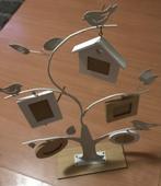 Metalen boompje met kleine fotolijstjes, Ophalen of Verzenden