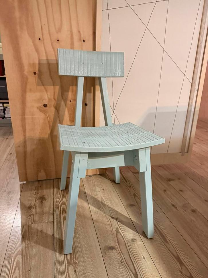 Piet hein eek ikea lichtblauw/groen, Huis en Inrichting, Stoelen, Ophalen of Verzenden