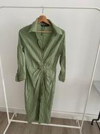 Zara Groene Jurk - Maat L, Maat 42/44 (L), Ophalen of Verzenden, Zo goed als nieuw, Knielengte