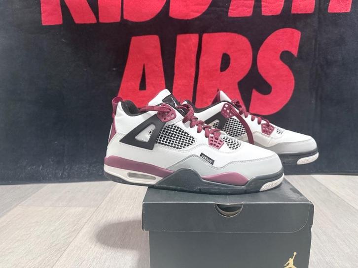 Nike Jordan 4 Retro PSG Paris Saint-Germain CZ5624-100 MT46, Kleding | Heren, Schoenen, Nieuw, Sneakers of Gympen, Wit, Ophalen