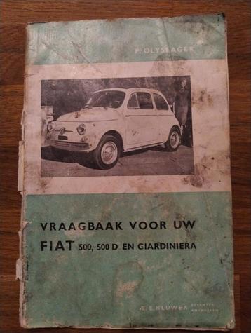 Vraagbaak Olyslager Fiat 500 beschikbaar voor biedingen