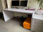 Bureau met kabelgoot, Ophalen, Gebruikt, Bureau