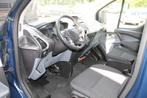 Ford TRANSIT CUSTOM 290 2.2TDCI L1H1TREL LAADKLEP AIRCO CRUI, Auto's, 101 pk, 4 cilinders, Met garantie (alle), Blauw