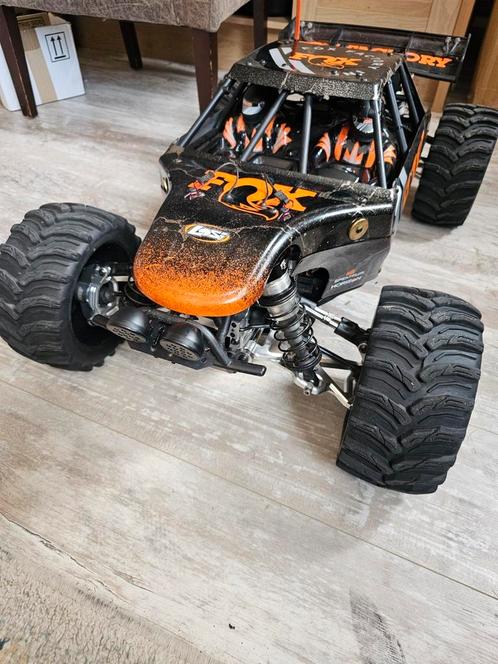 Losi DBXL-E 1/5 FOX edition!!, Hobby en Vrije tijd, Modelbouw | Radiografisch | Auto's, Gebruikt, Auto offroad, Elektro, Overige schalen