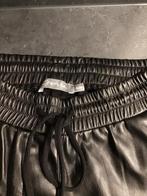 Zwart leader look broek, Ophalen of Verzenden, Zo goed als nieuw, Zwart, Lang