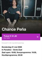 Kaartje Chance Peña in Paradiso, Tickets en Kaartjes, Eén persoon, Mei