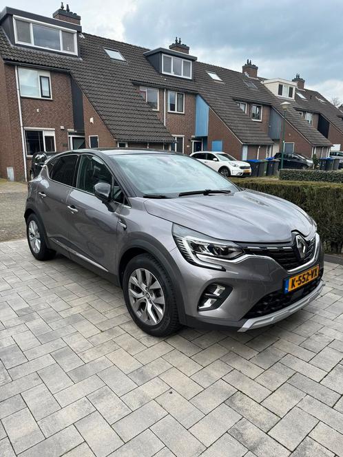 Renault Captur TCe 140pk GPF EDC 2021 Grijs, Auto's, Renault, Particulier, Captur, ABS, Adaptieve lichten, Adaptive Cruise Control