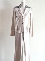 Casual beige 3 delig business suit, Kostuum of Pak, Verzenden, Beige, Nieuw