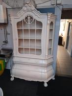 Witte laden barok vitrine kast, Huis en Inrichting, Kasten | Ladekasten, 50 tot 100 cm, Minder dan 100 cm, Ophalen of Verzenden