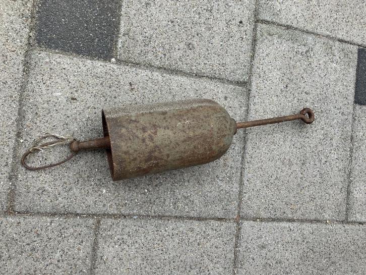 Zware oude ijzeren bel, Antiek en Kunst, Antiek | Gereedschap en Instrumenten, Ophalen