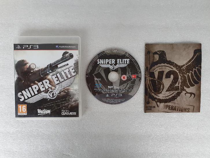 PS3: Sniper Elite v2, Spelcomputers en Games, Games | Sony PlayStation 3, Gebruikt, Shooter, 1 speler, Vanaf 16 jaar, Ophalen of Verzenden